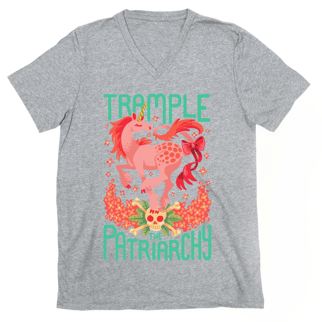 Trample The Patriarchy V-Neck