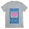 Book Therapy V-Neck