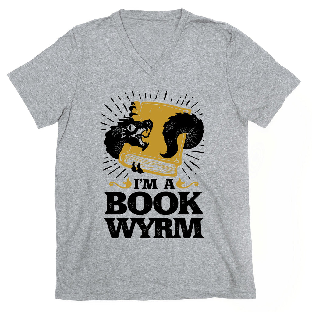 I'm a Book Wyrm V-Neck