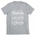 Musicals Make My Life Les Miserable V-Neck