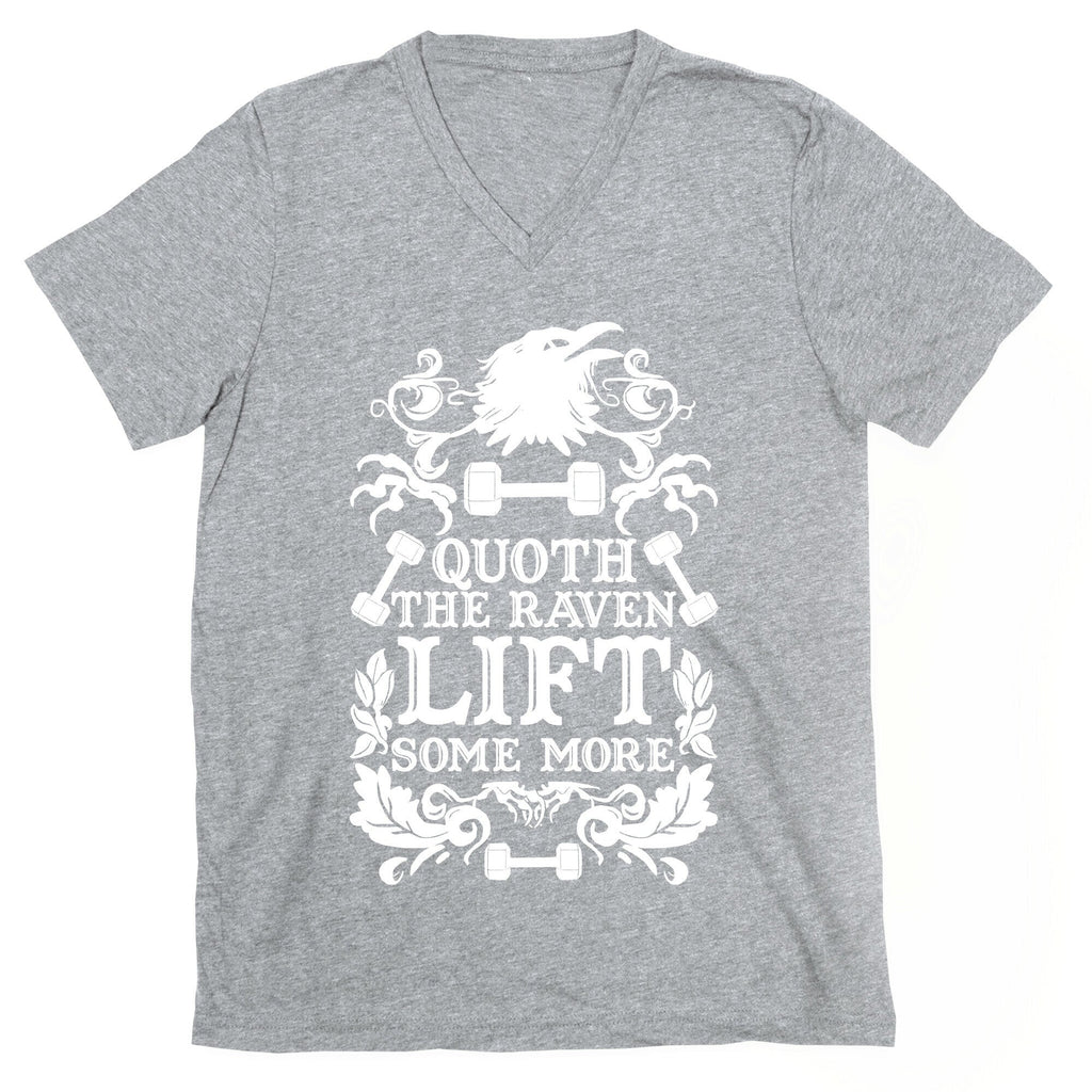 Quoth The Raven Lift Some More V-Neck