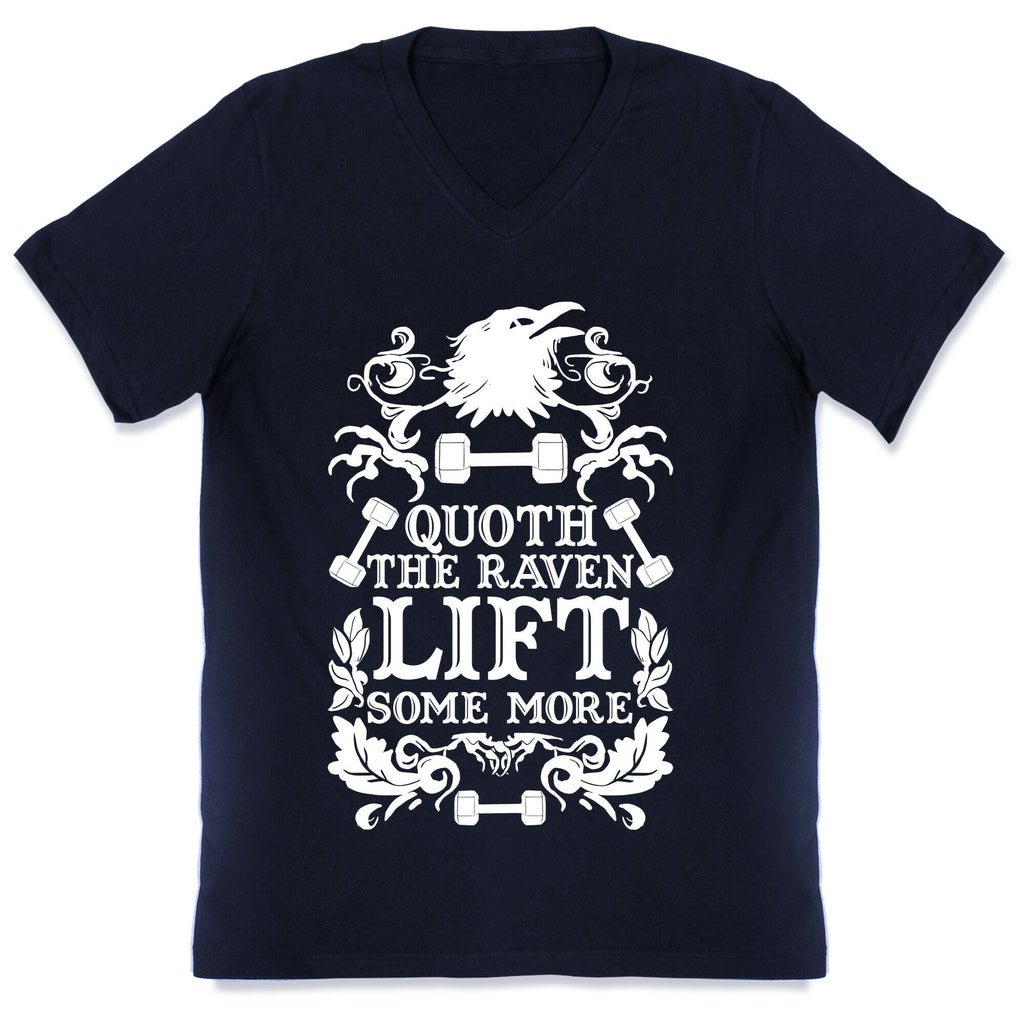Quoth The Raven Lift Some More V-Neck