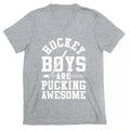 Hockey Boys Are Pucking Awesome V-Neck