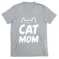 Cat Mom V-Neck