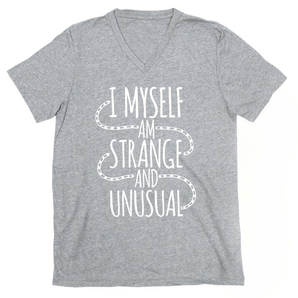 I Myself am Strange and Unusual V-Neck