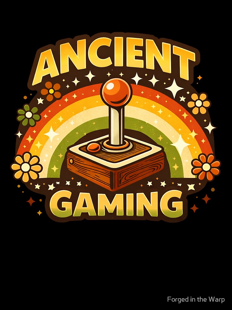 Ancient Gaming Retro 70s Gamer Shirt by Forged in the Warp