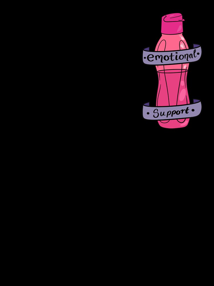 Emotional support water bottle by Stephanie Jayne