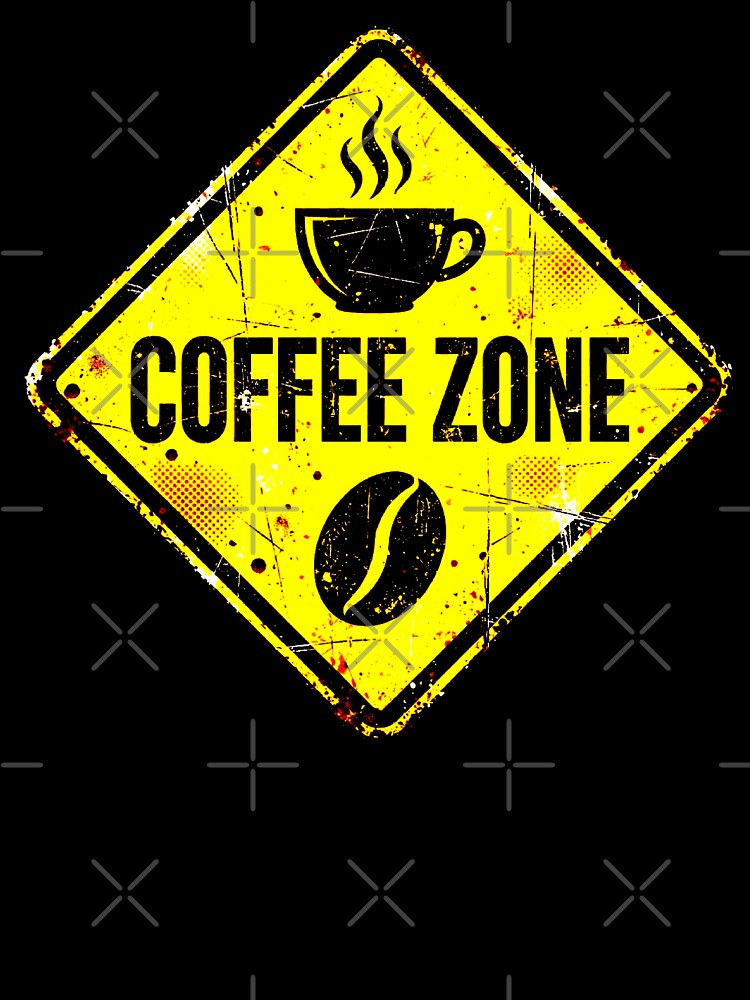 Coffee Zone | Vintage Coffee Sign - Coffee Addict by AstronautMerch
