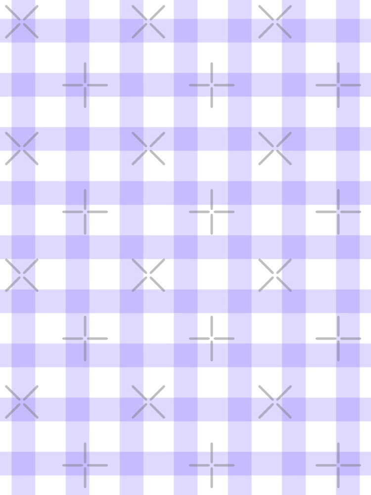 Levender gingham pattern by Zaya_art