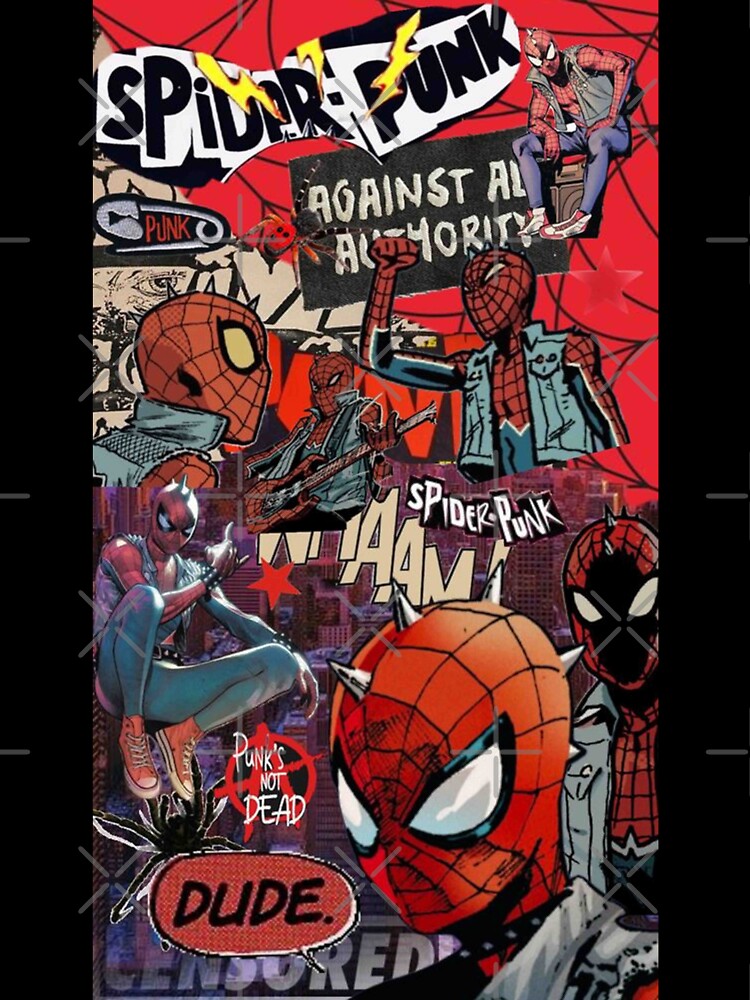 Spider-Punk Collage by MurielBoehm