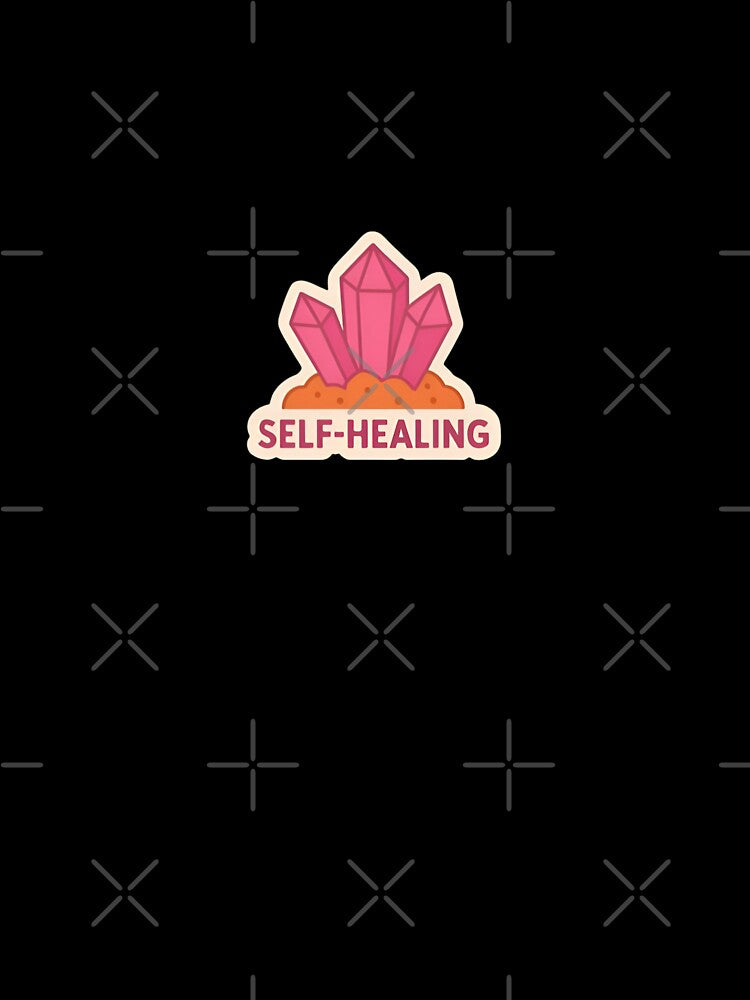 Self-Healing - Crystal Energy Sticker by RobinDoodles