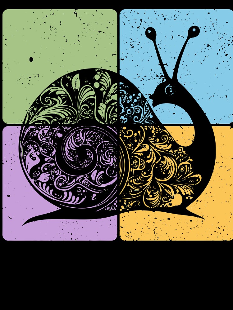 Snail Minimalist Nature Aesthetic by TuncGK