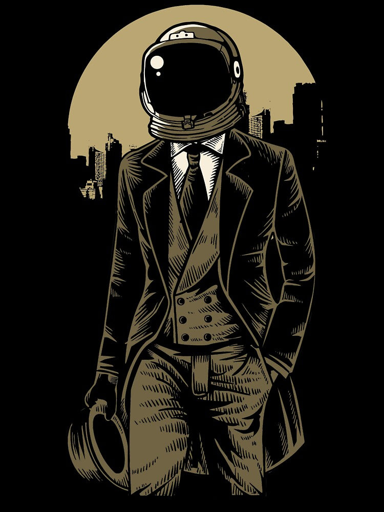 Classic astronaut by KuWuShirts
