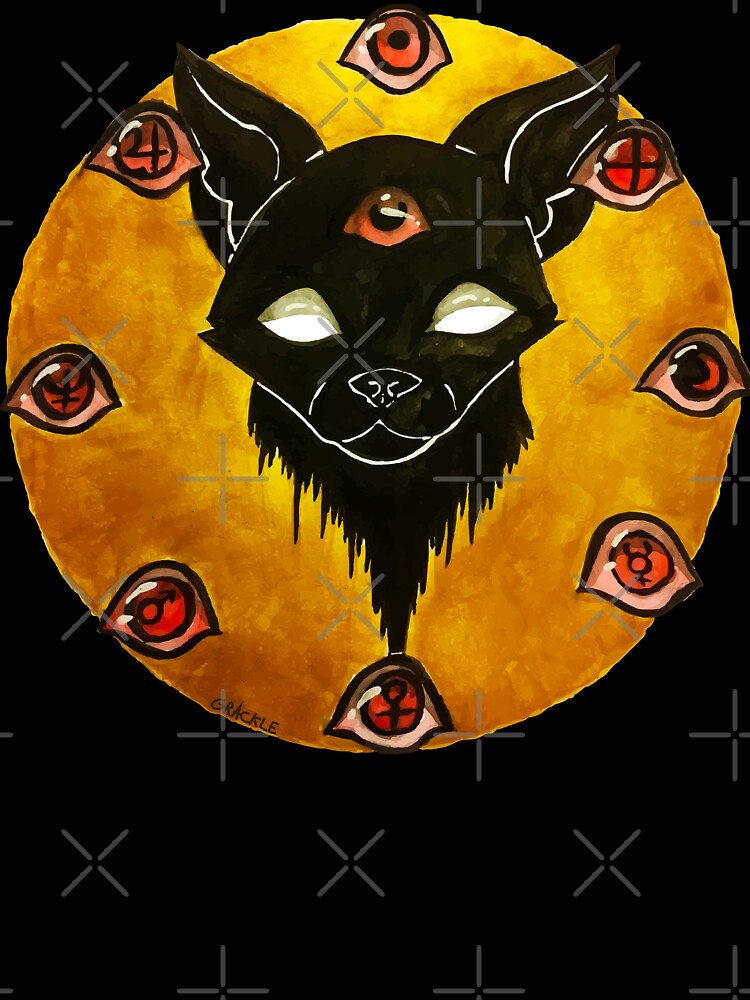All-Seeing Feline by JanGrackle