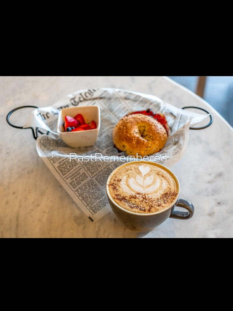 Cozy Morning Breakfast Scene by Compass and a Camera