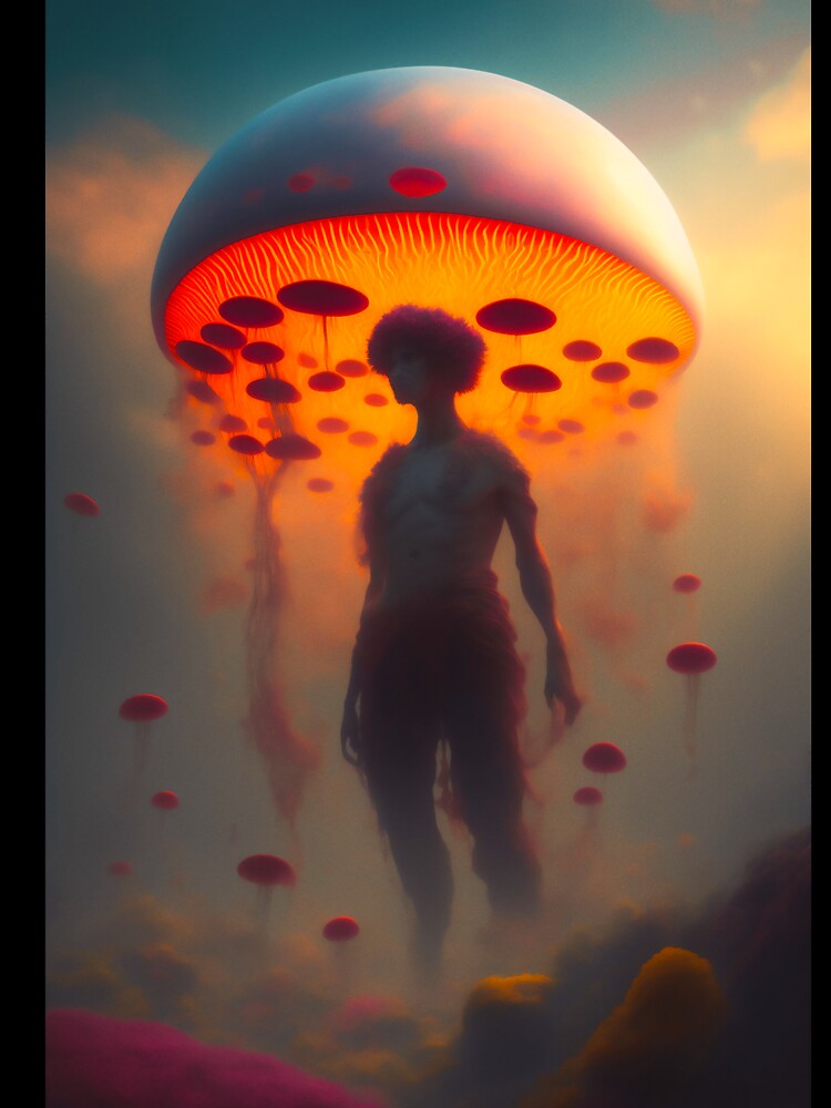 Walking with a Silhouette (Zombie) by zombiezoanthid