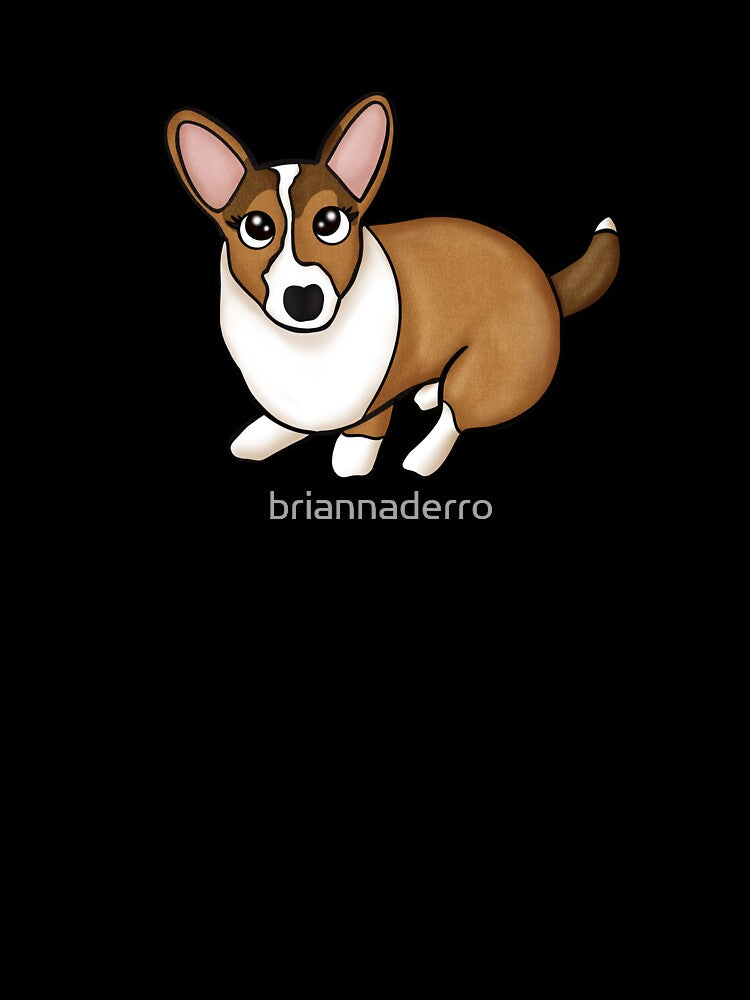 Cardigan Corgi Cartoon by briannaderro