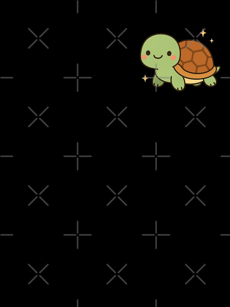 Sealife Kawaii Turtle ⭐ Mega Cute Cartoon Ocean Animal Gift for Turtle Lovers by ChillTofu