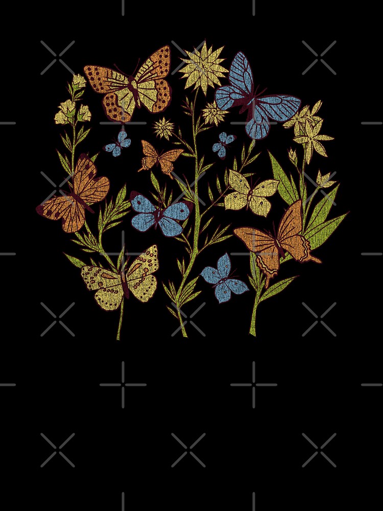 Butterfly Grunge Fairycore Aesthetic Cottagecore Goth Butterfly by jasebro