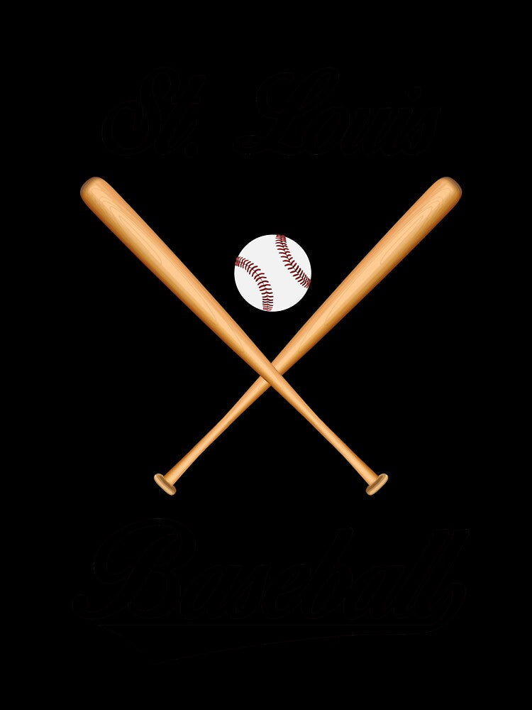 St. Louis Baseball T-Shirt for Men and Women by AllStarMerch