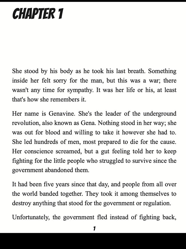 She Didn’t Pray for Peace. She Became It. by HJ-Fiction
