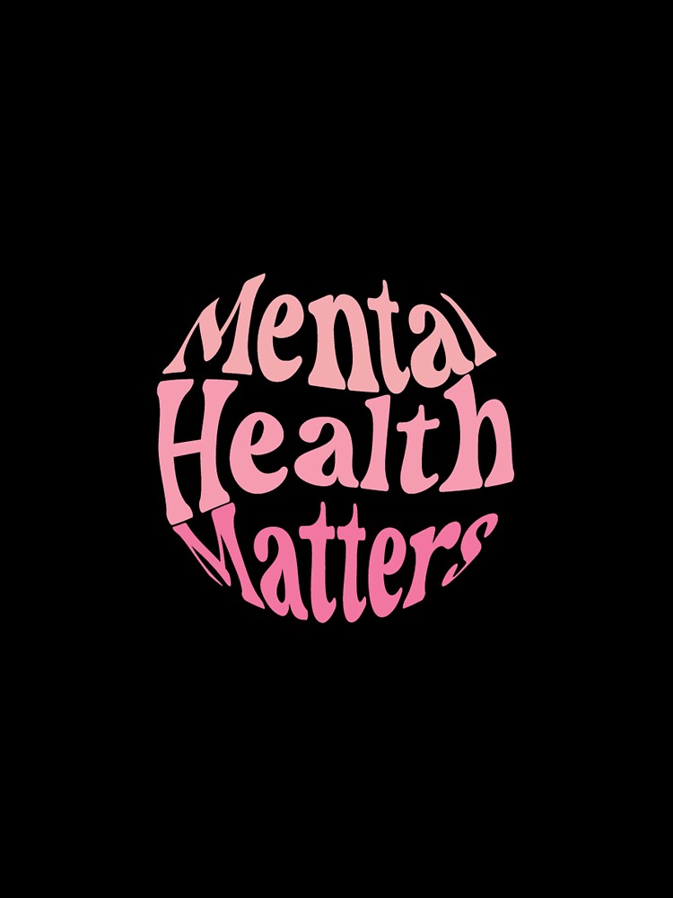 mental health matters pink by lilykaylea