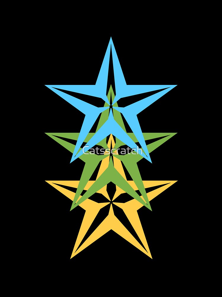 Three stars by Catsscratch