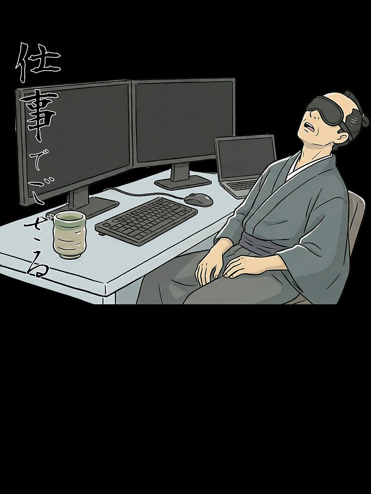 Samurai Sleeping on the Job - "I am Working" (Funny Inemuri Parody) by tempura-empire