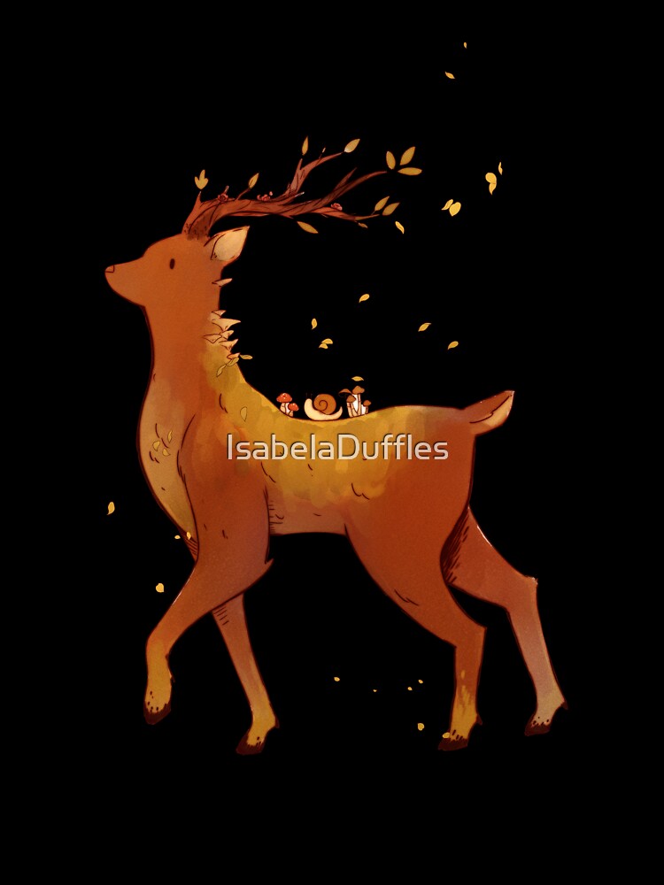 The mossy deer by IsabelaDuffles