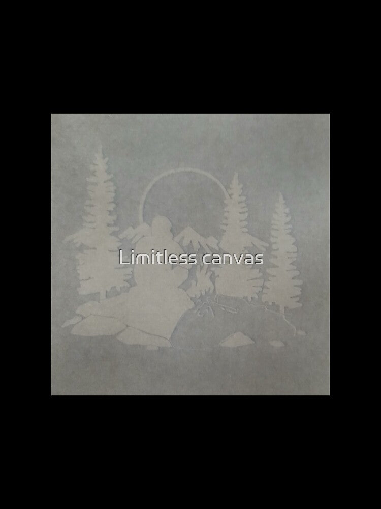 The Great Outdoors in Cyanotype by Limitless canvas