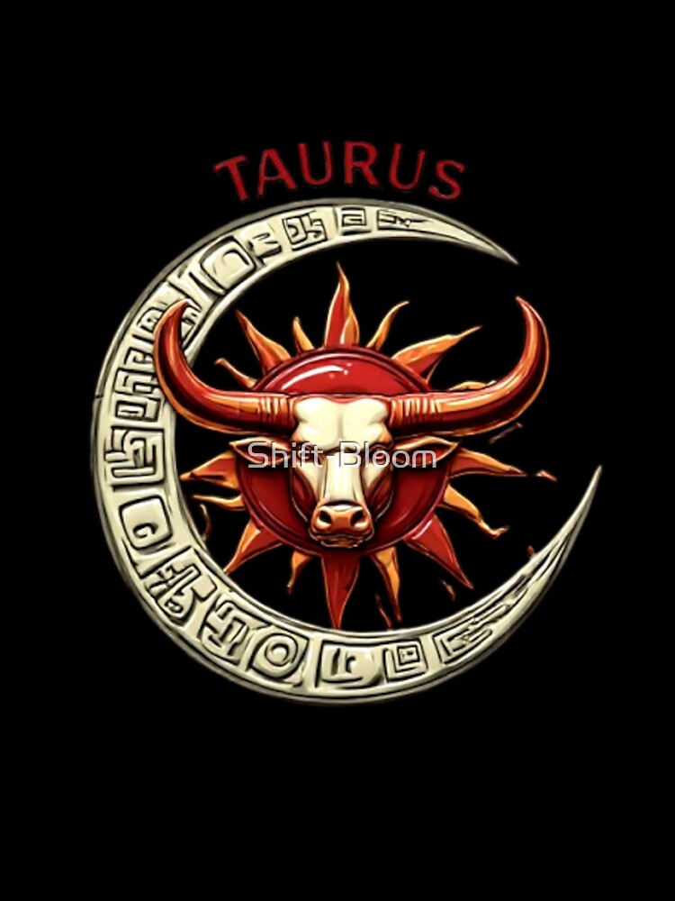 Taurus Zodiac Celestial Seal | Elysium Echoes Icon by Shift-Bloom