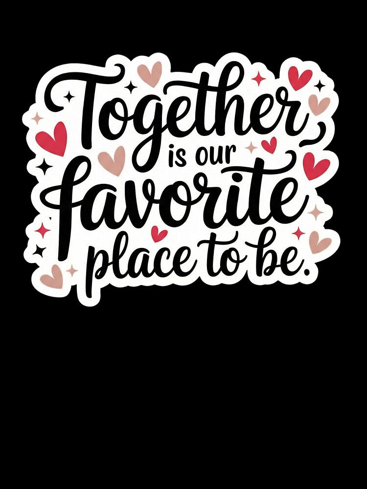 Together is our favorite place to be by ArtzyFlow