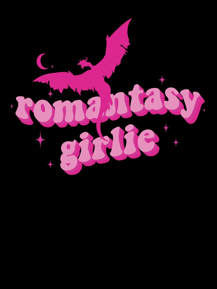 Romantasy Girlie Sticker For Book Lovers, Sticker For Laptop, For Water Bottle, Bookish Stickers For Kindle by SouQ-Art