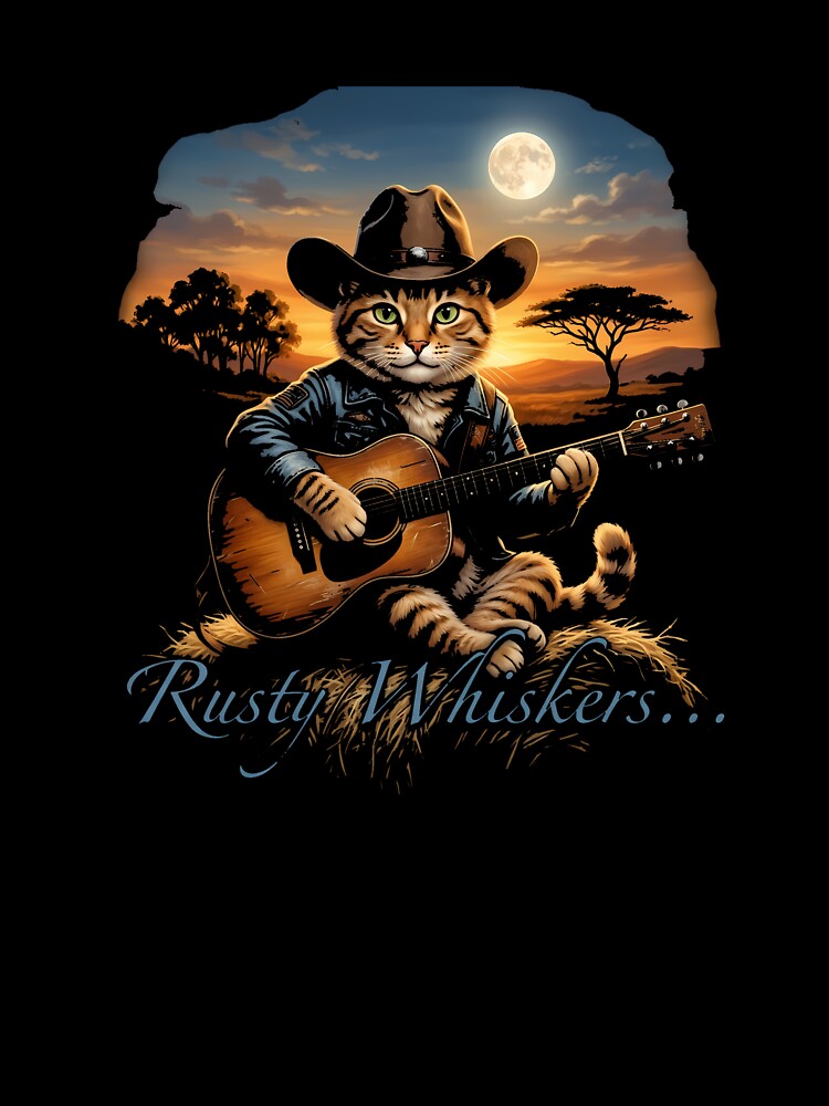 Rusty Whiskers Oversized T-Shirt by Voila-creative