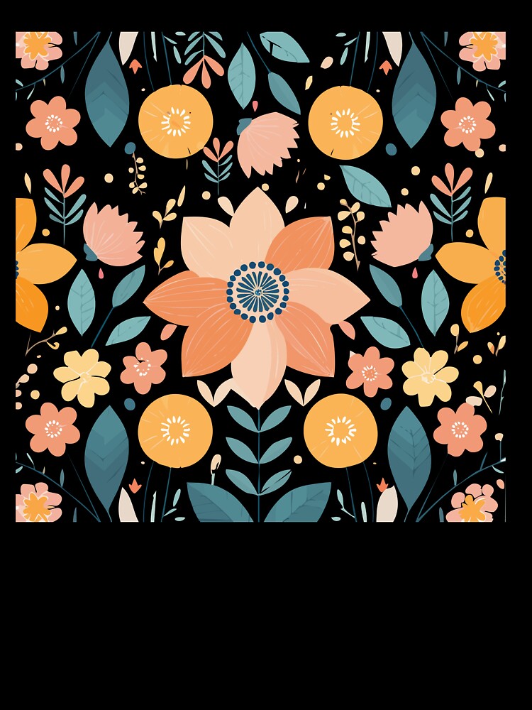 Boho Floral Bloom by Willow Sage