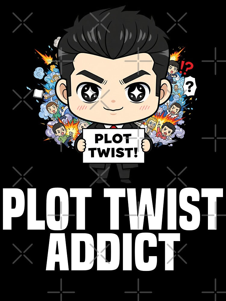 PLOT TWIST ADDICT - WRITER/AUTHOR GIFT by KEF Custom