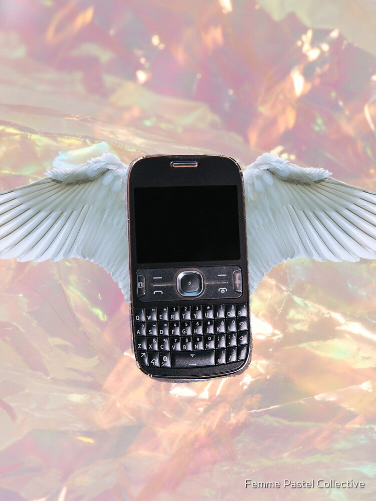 Blackberry Angel Y2k Design by Femme Pastel Collective
