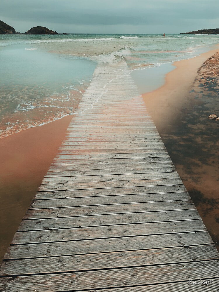 Mediterranean Sand Beach by Kacixart