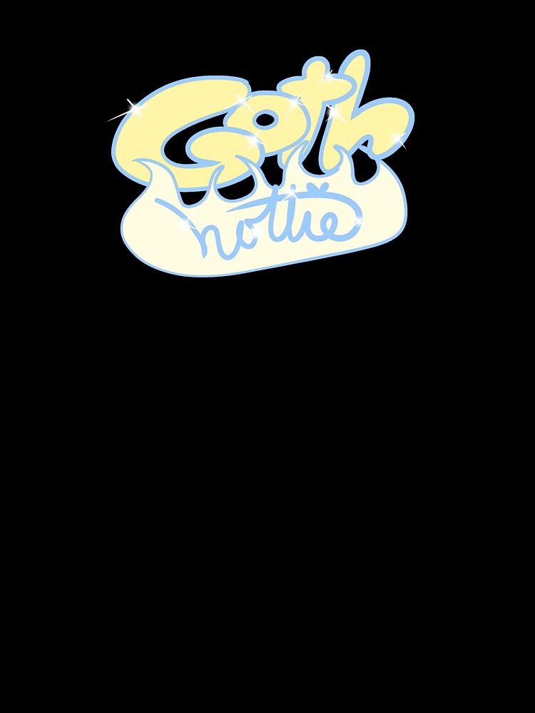 Goth Hottie (yellow and blue) by gross-girl99