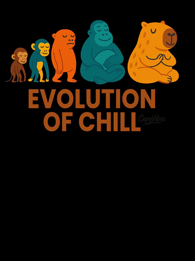 Evolution of Chill: Zen Master by Capy-Vibes