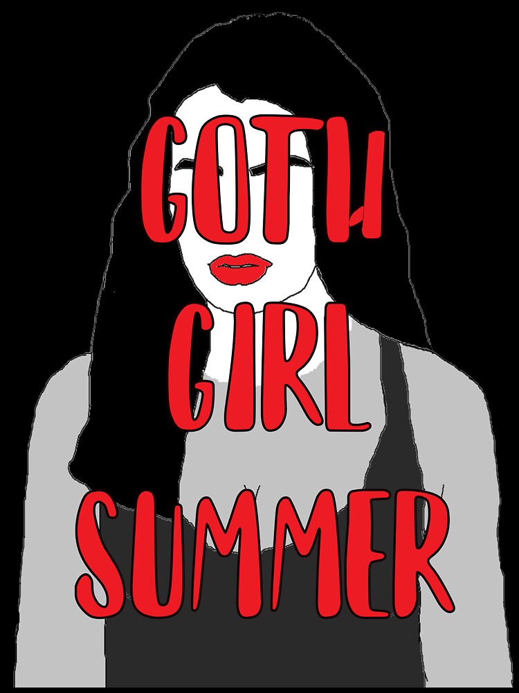 Goth Girl Summer by RevolutionInPaint