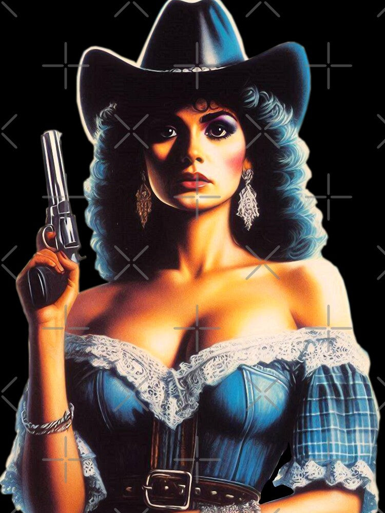 Vintage Western Woman by PulpVintage
