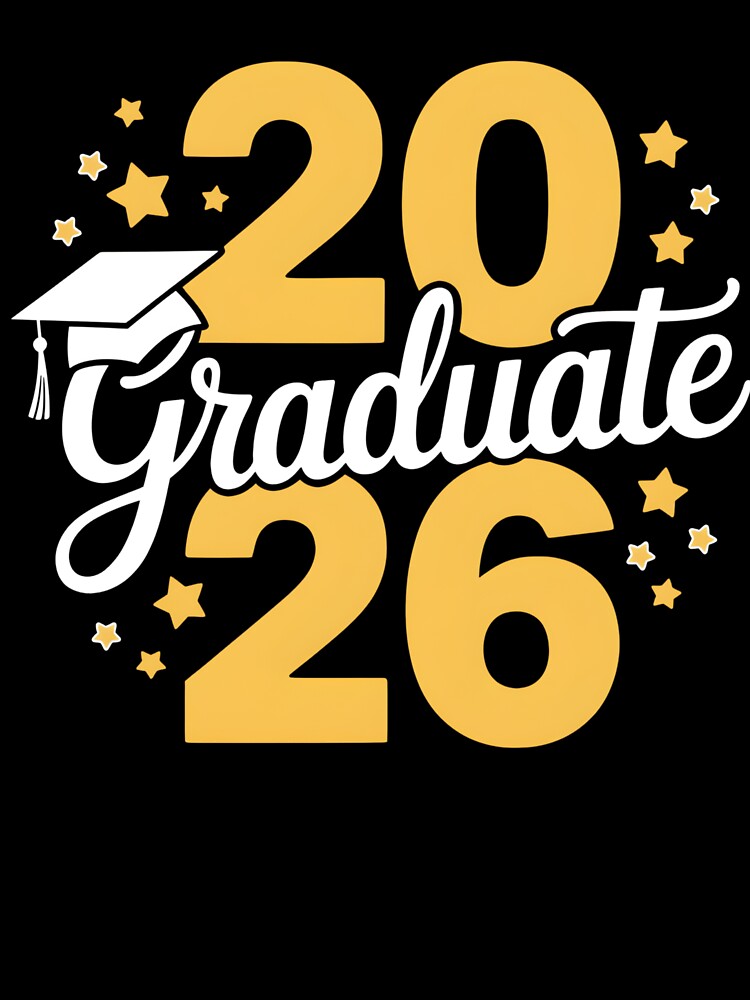 Class of 2026 Graduate - Gold Varsity Graduation Spirit by haitrieuic96