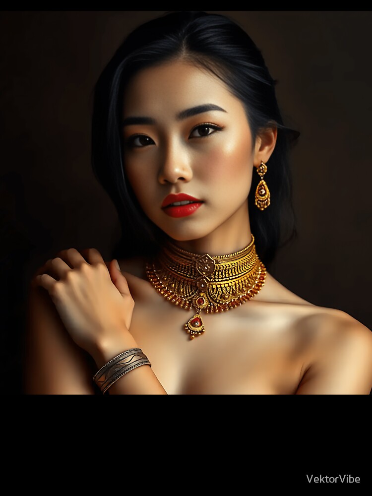 Strength in Gold and Silence by VektorVibe