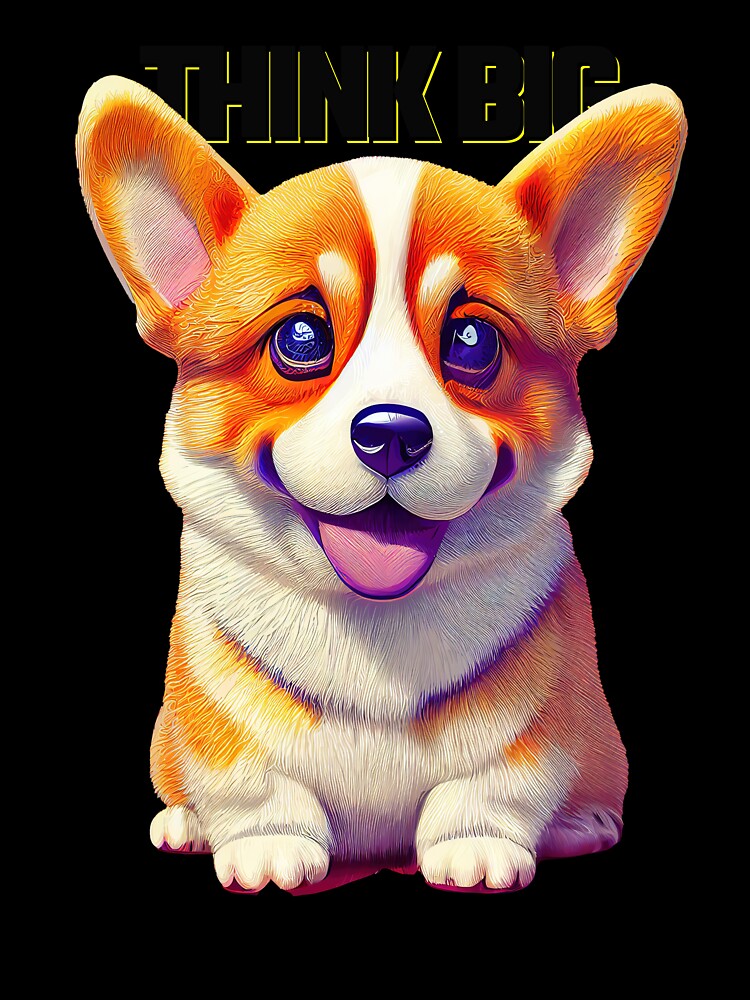 THINK BIG LIKE A CORGI by Aliveforfun