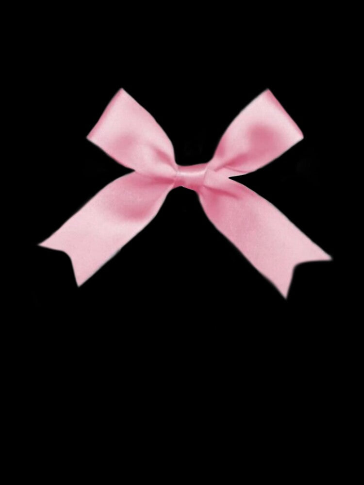 Coquette pink bow by Pixiedrop