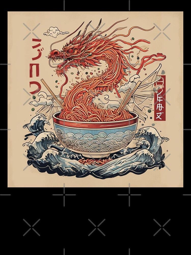 Fiery Ramen Dragon by han61578