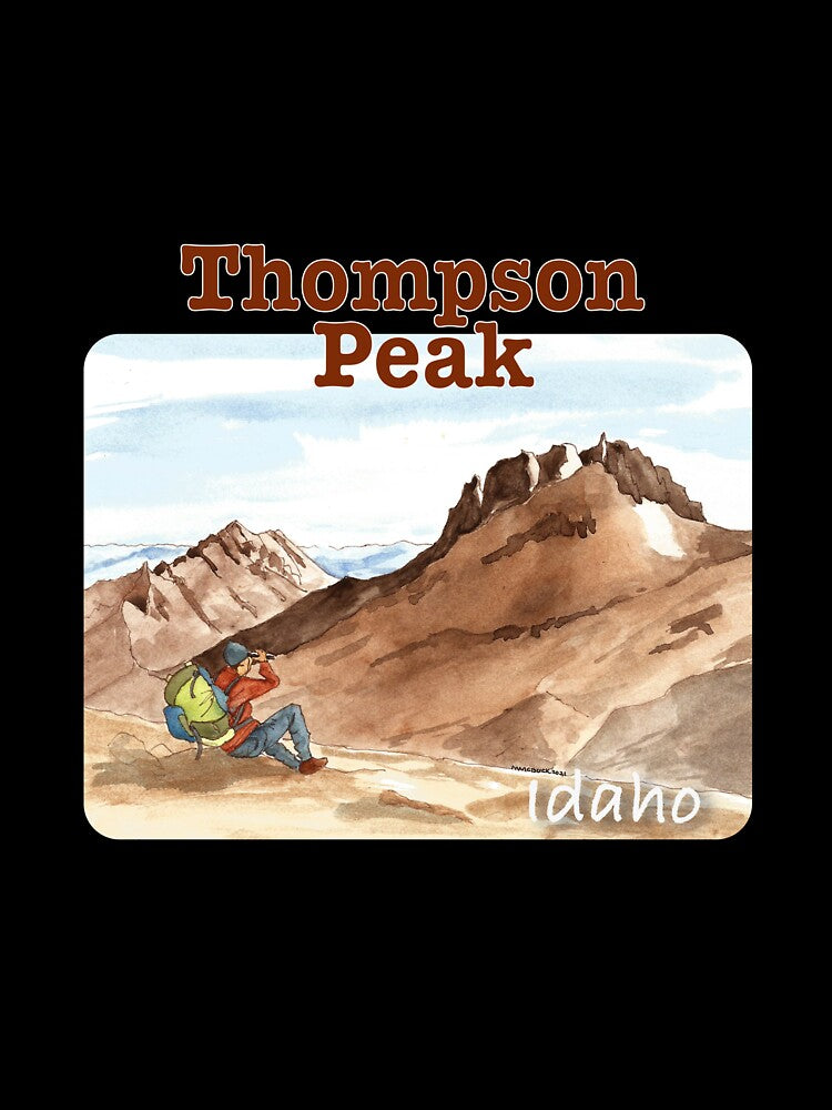 Thompson Peak, Idaho by MMc Buck