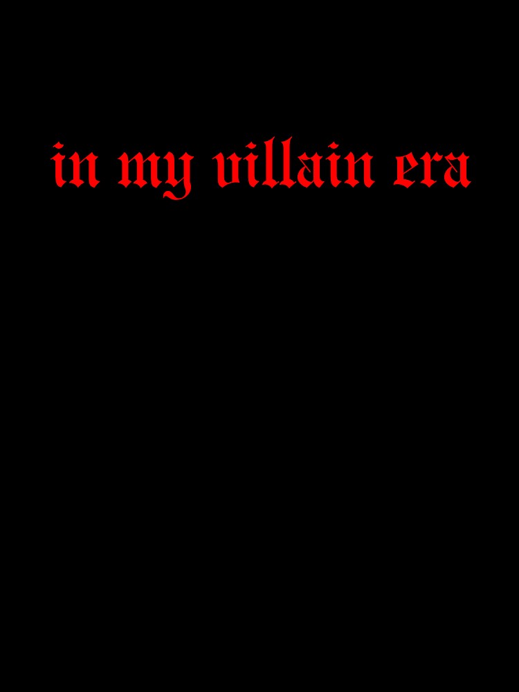 in my villain era by fatesbymoira
