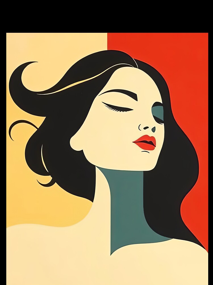 Serene Minimalist Female Portrait – Calm Beauty in the Breeze by SpeckAndLook